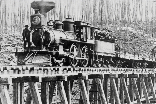 История канадской железной дороги в фотографиях / Historic Canadian Railway (100 фото)