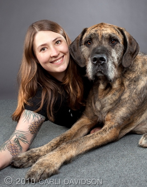 Карли Дэвидсон (Carli Davidson) - портретист животных и humans (43 работ)