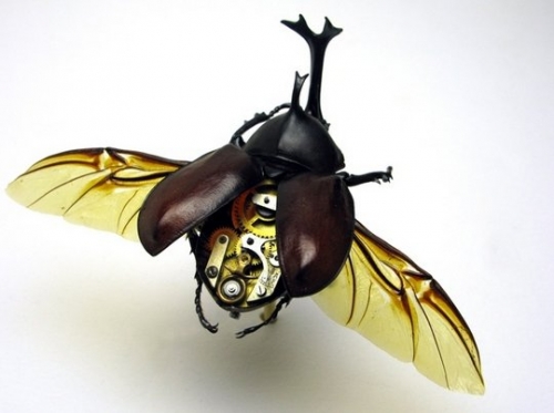 Удивительные изделия в мире – механические насекомые (50 фото)