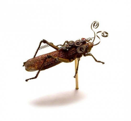 Удивительные изделия в мире – механические насекомые (50 фото)