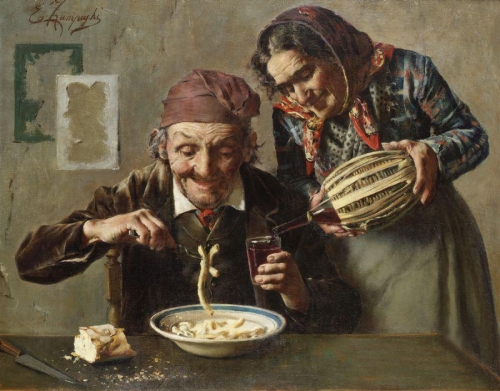 Итальянский художник Eugenio Eduardo Zampighi (1859-1944) (116 работ)