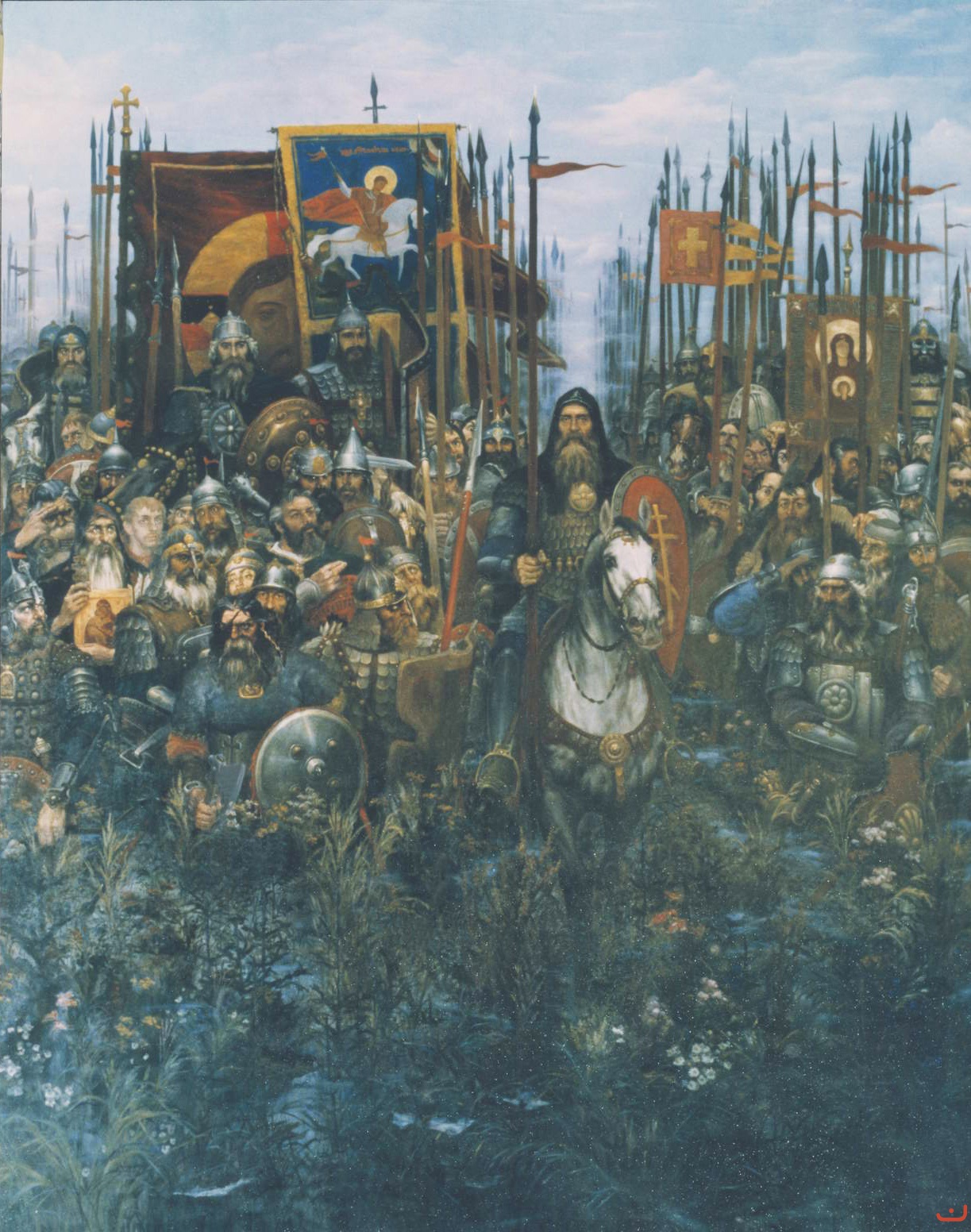 Куликовская битва картины русских художников