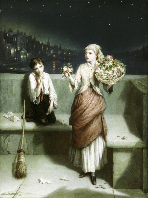 Английский художник Augustus Edwin Mulready (1844-1904) (38 работ)
