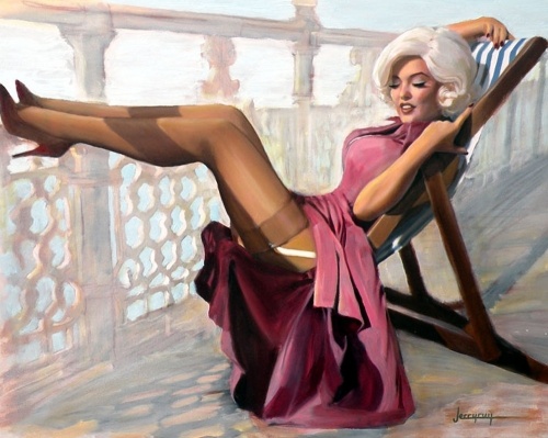 Pin-Up Artworks by Jerry Rulf (28 работ)