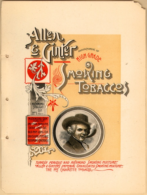 История рекламы. Часть 10. Allen & Ginter (19 фото)