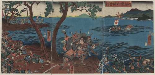 Utagawa Yoshitora (active ca. 1850-1880) (69 работ) (2 часть)