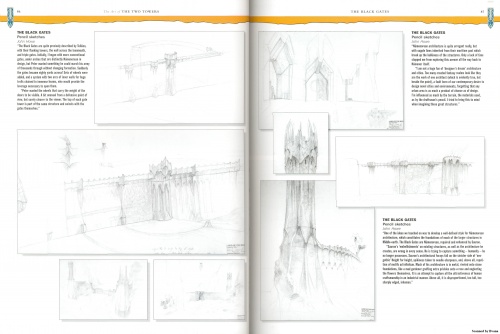 The Art of The Two Towers. Gary Russell Scetchbook (102 работ) (1 часть)