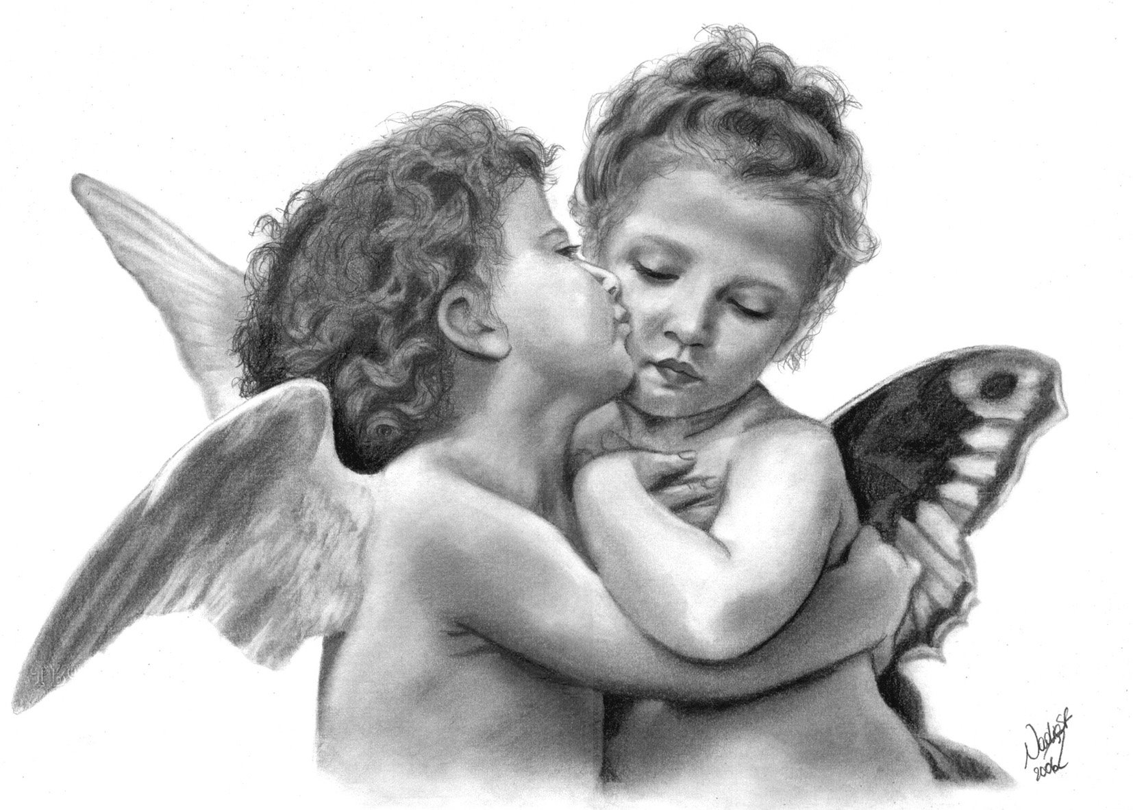 Поцелованные ангелом. Ангел любви. Ангелочек любви. Маленький ангел. Поцелуй ангела.