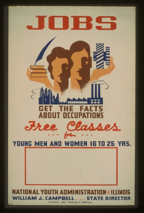 Posters from the WPA (USA 1936-1943) (100 работ) (2 часть)