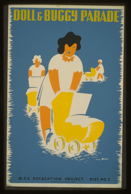 Posters from the WPA (USA 1936-1943) (100 работ) (2 часть)